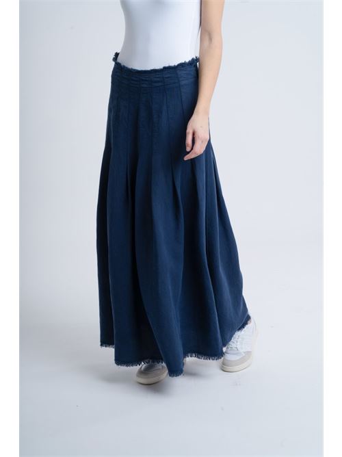 Gonna lunga a pieghe VIA MASINI 80 | P26M888LK900